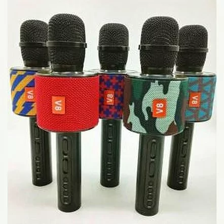 Караоке микрофон V8 bluetooth